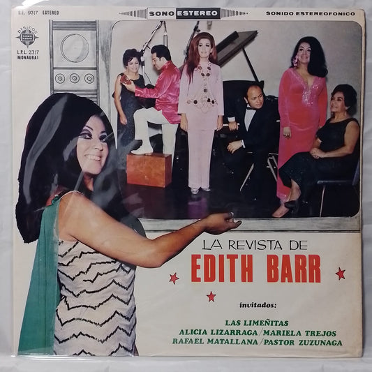 lp La Revista De Edith Barr varios made peru 1968 criollo folk