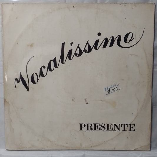 lp vocalissimo presente made peru 1983 folk