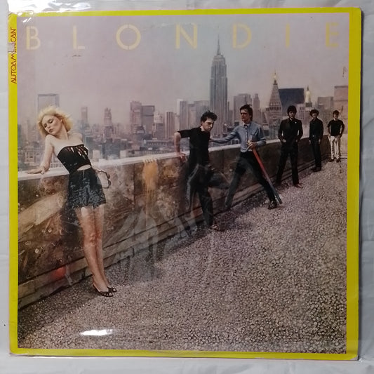 lp Blondie AutoAmerican made usa 1980 con insert New Wave Synth pop