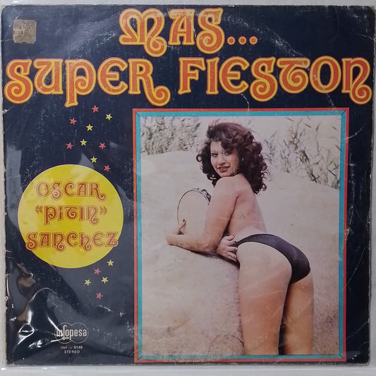 lp Oscar Pitin Sanchez Mas Super Fieston made peru 1979 salsa