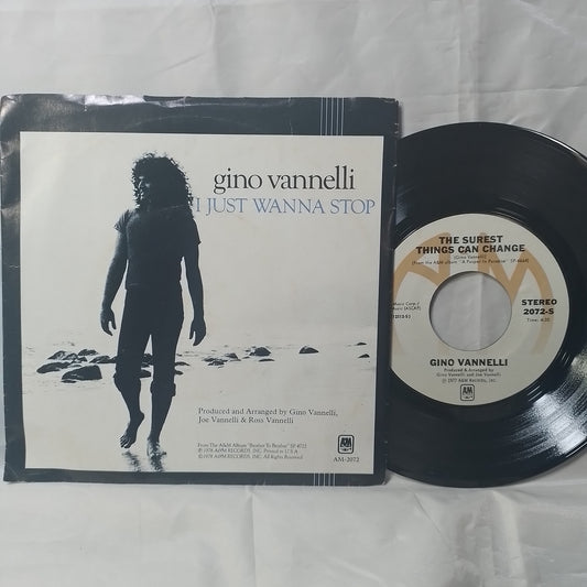 single 7" Gino Vannelli I Just Wanna Stop / The Surest Things Can Change made usa 1978 con funda original pop