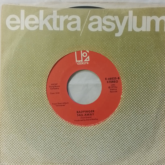 single 7" Badfinger Love Is Gonna Come At Last / Sail Away made usa 1979 con funda original rock