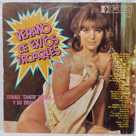 lp Ismael Chato Rivera Y Su Orquesta Verano De Exitos Tropicales made peru latin cumbia