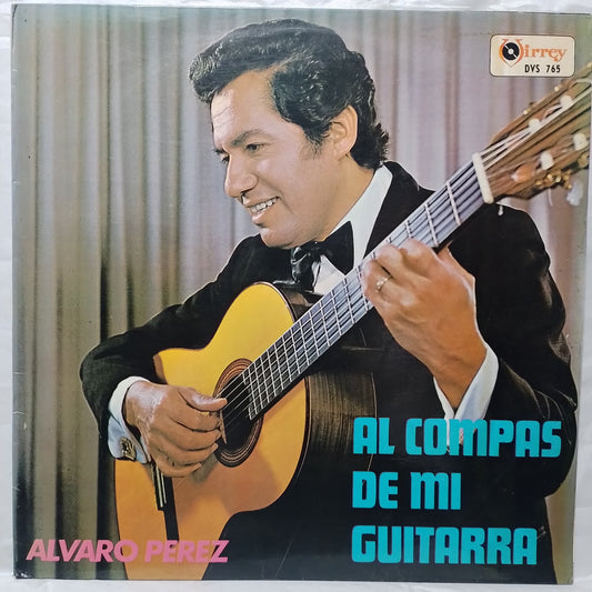 lp Alvaro Perez Y Su Conjunto Al Compas De Mi Guitarra made peru huayno folk