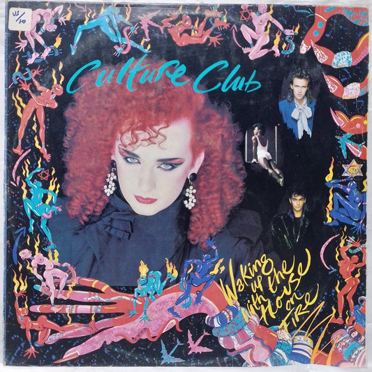 lp Culture Club ‎Waking Up With The House On Fire made peru 1984 electronic pop