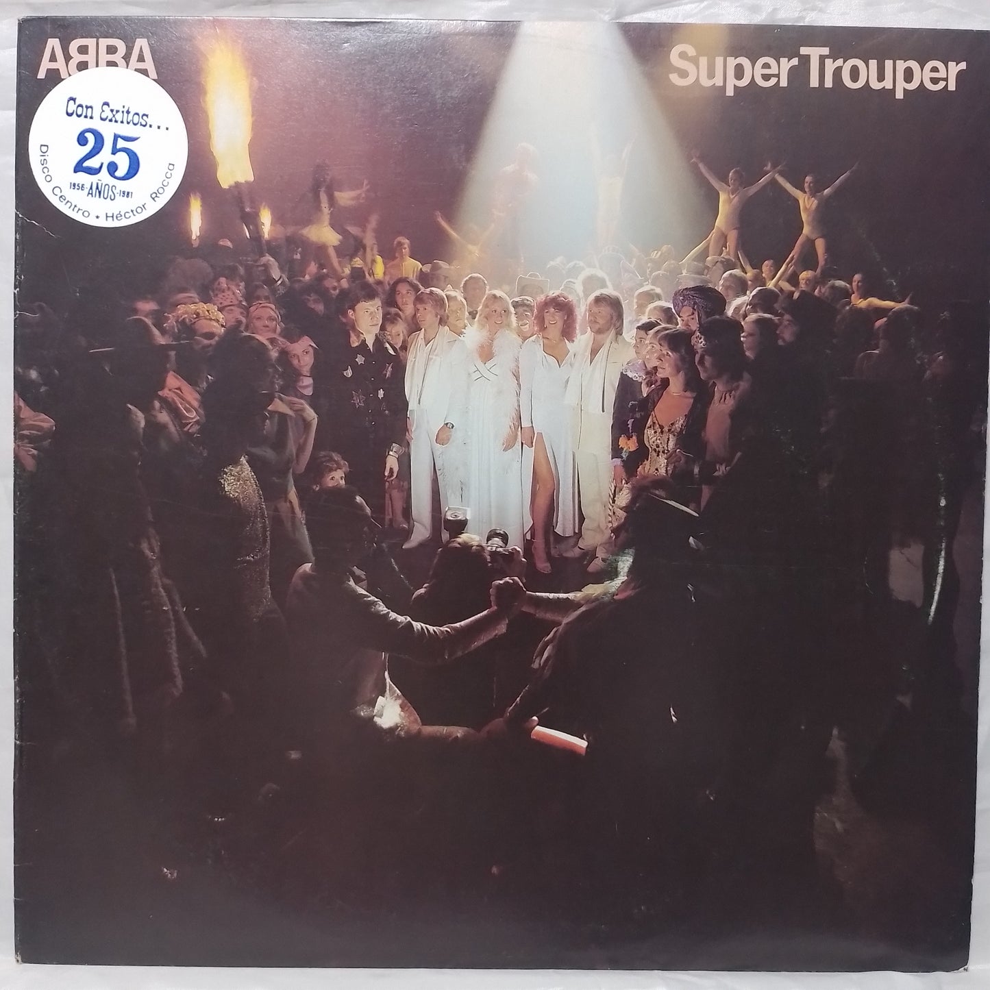 lp abba Super Trouper made peru 1980 pop