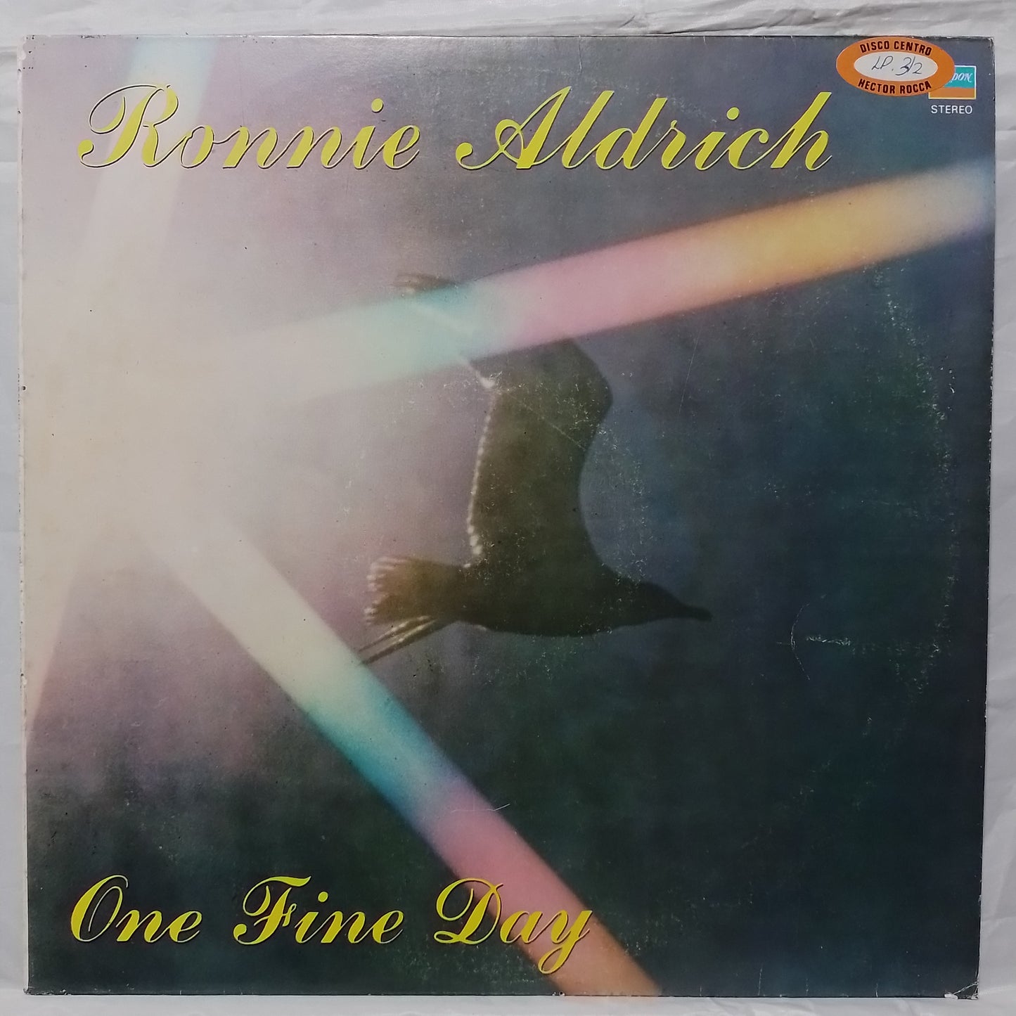 lp Ronnie Aldrich one fine day made peru 1982 jazz instrumental