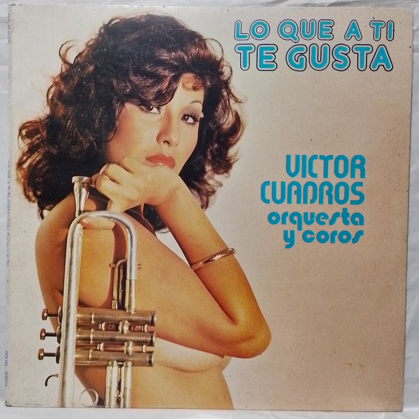 lp Víctor Cuadros Orquesta Y Coros Lo Que A Tí Te Gusta made peru 1978 latin funk