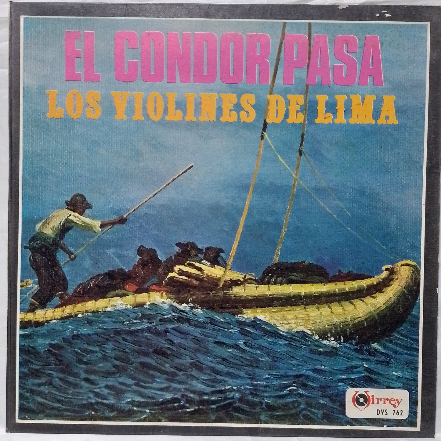 lp Los Violines De Lima El Cóndor Pasa made peru 1971 criolla folk