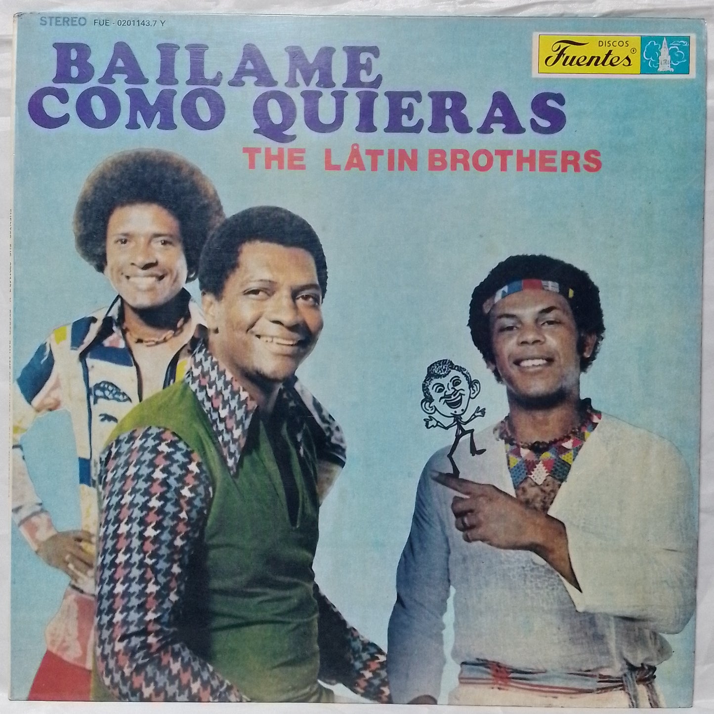 lp The Latin Brothers Bailame Como Quieras made peru 1977 latin salsa