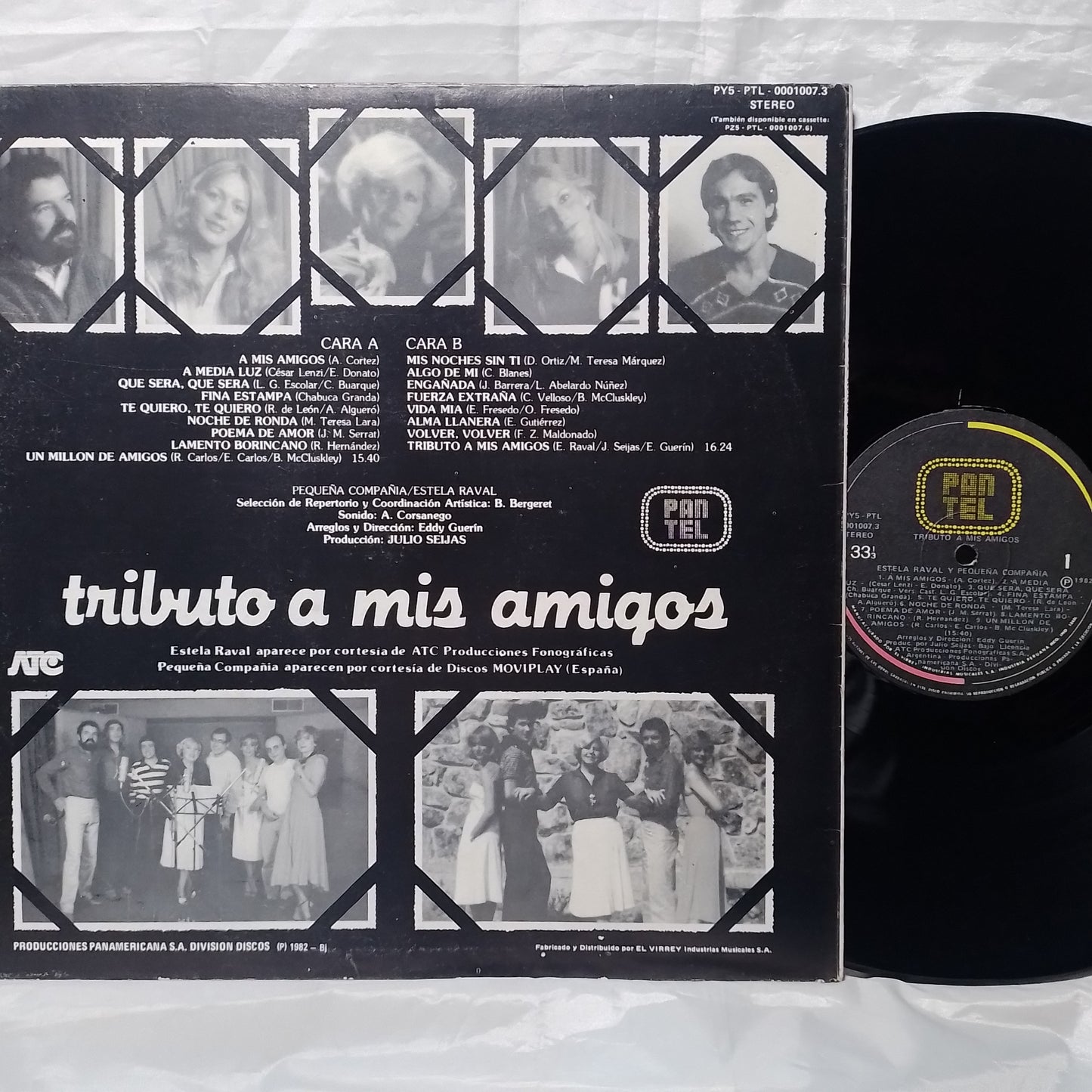 lp Estela Raval Y Pequeña Compañía Tributo A Mis Amigos made peru 1982 balada latin