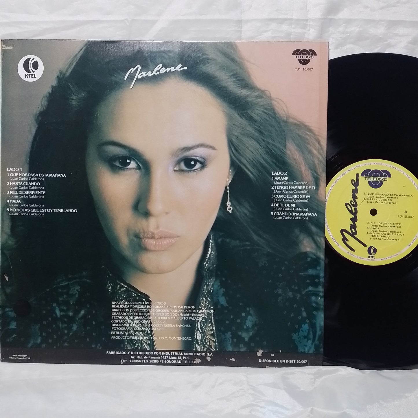 lp Marlene Marlene made peru 1982 latin pop