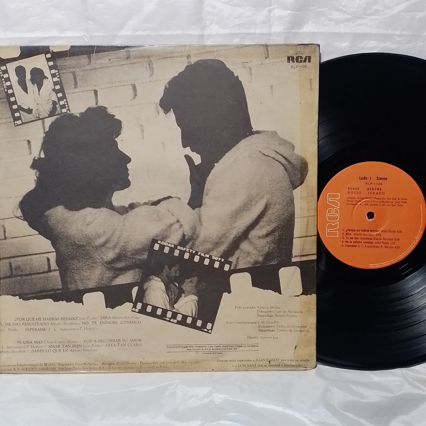 lp rocio jurado desde adentro made bolivia balada latin