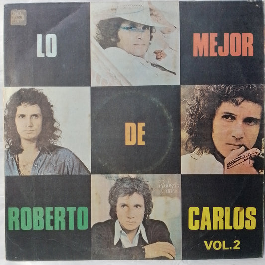 lp roberto carlos lo mejor made peru 1975 balada latin