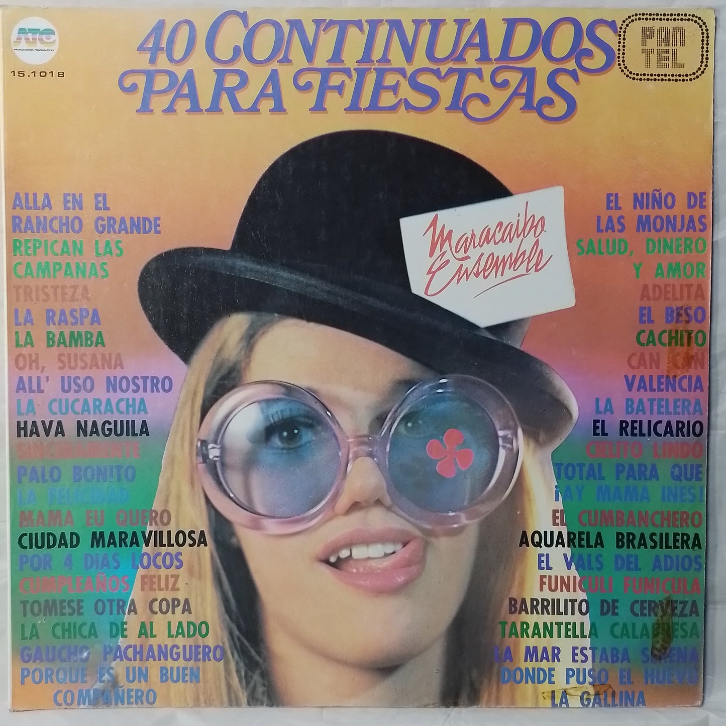 lp Maracaibo Ensemble 40 Continuados Para Fiestas made peru 1980 tropical latin