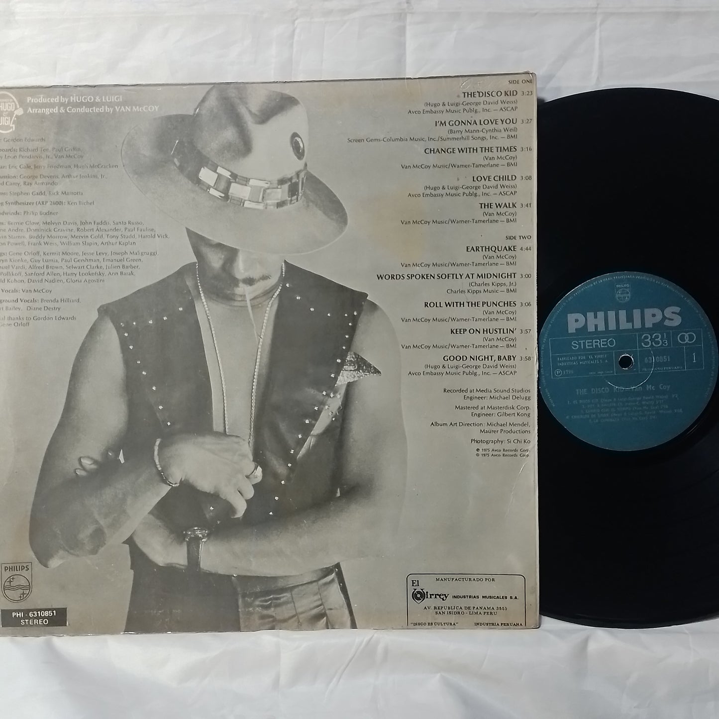 lp Van McCoy The Disco Kid made peru 1976 funk soul