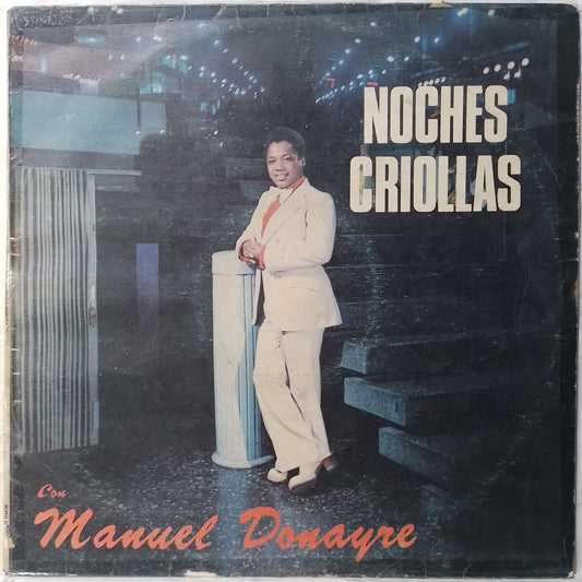 lp Manuel Donayre Noches Criollas made peru 1980 criolla folk