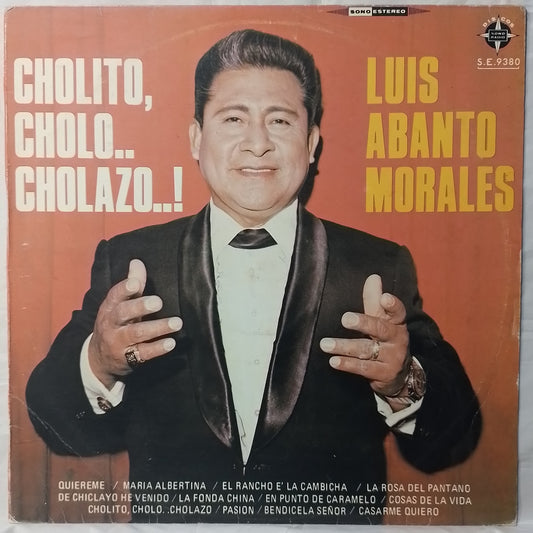 lp Luis Abanto Morales Cholito Cholo Cholazo made peru 1971 criolla folk