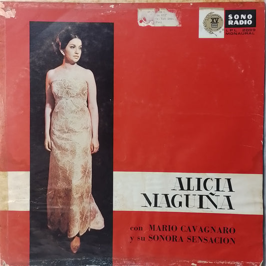 lp Alicia Maguiña Con Mario Cavagnaro Y Su Sonora Sensación made peru 1965 criolla folk