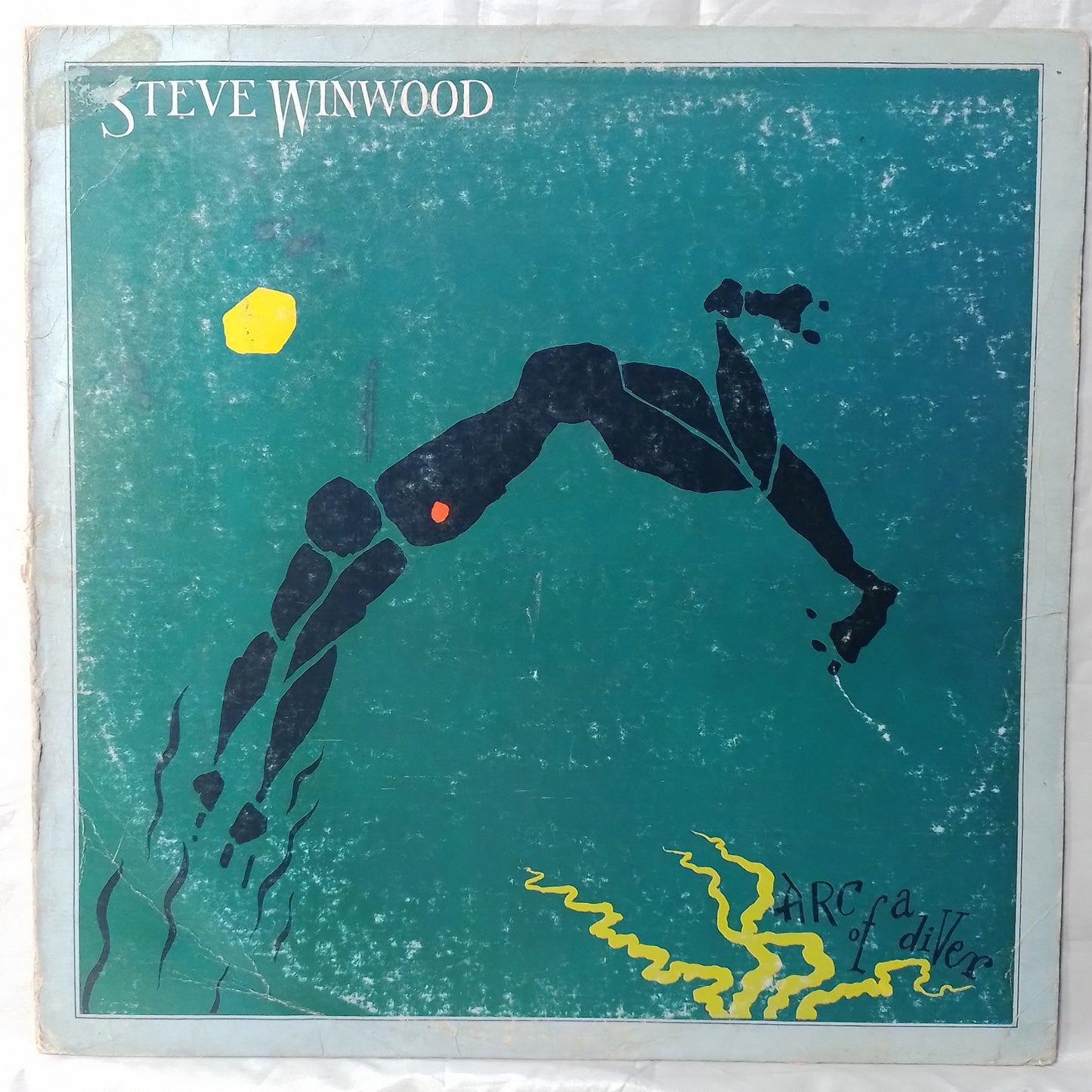 lp Steve Winwood Arc Of A Diver made peru 1981 rock pop