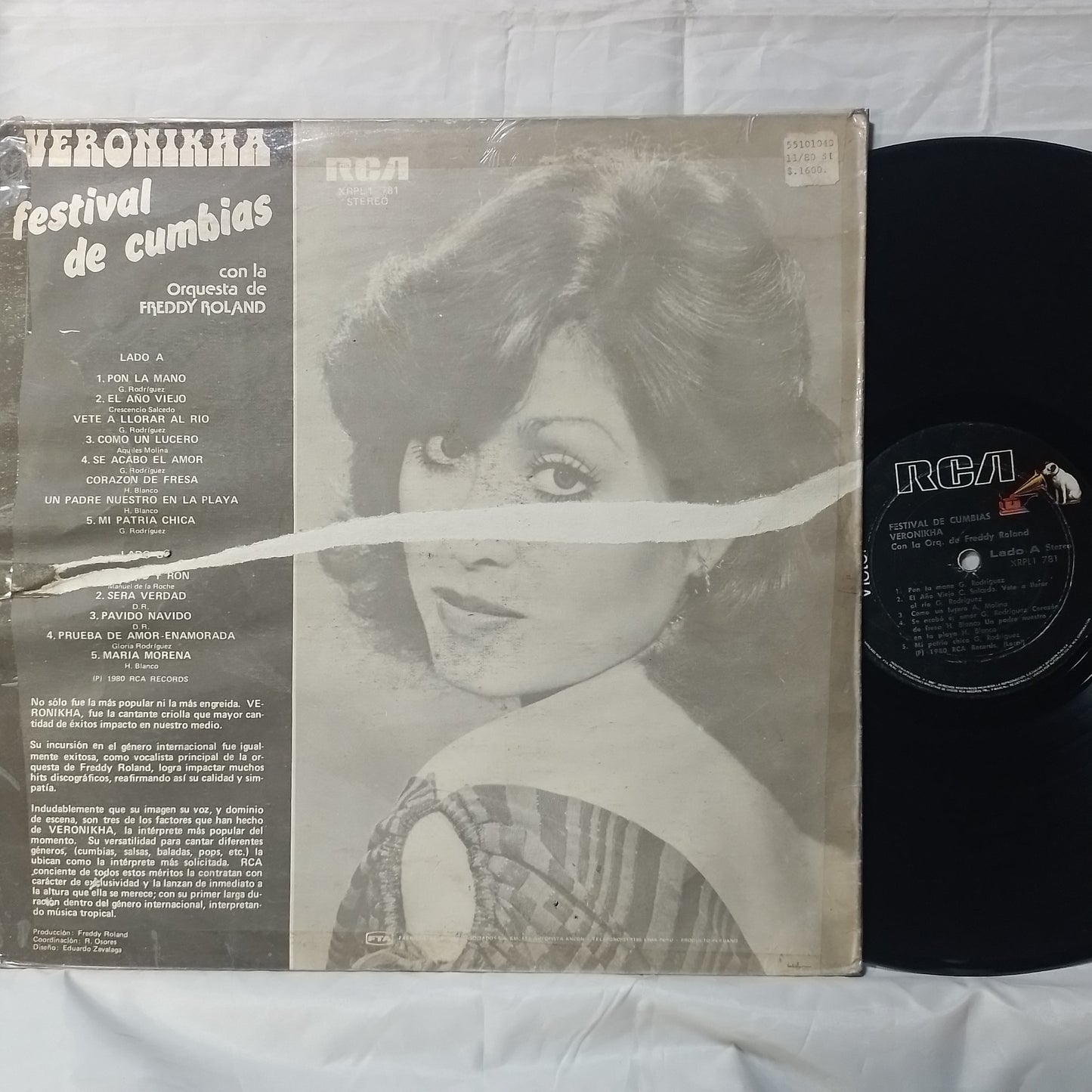 lp Veronikha Festival De Cumbias made peru 1973 latin cumbia