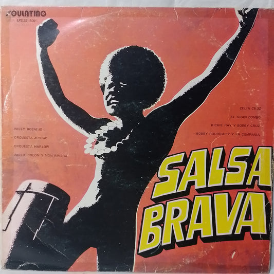 lp Salsa Brava willie colon celia cruz richie ray varios made peru 1975 latin salsa