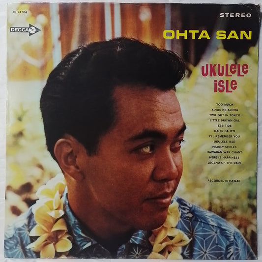 lp Ohta San Ukulele Isle made usa 1965 pacific folk