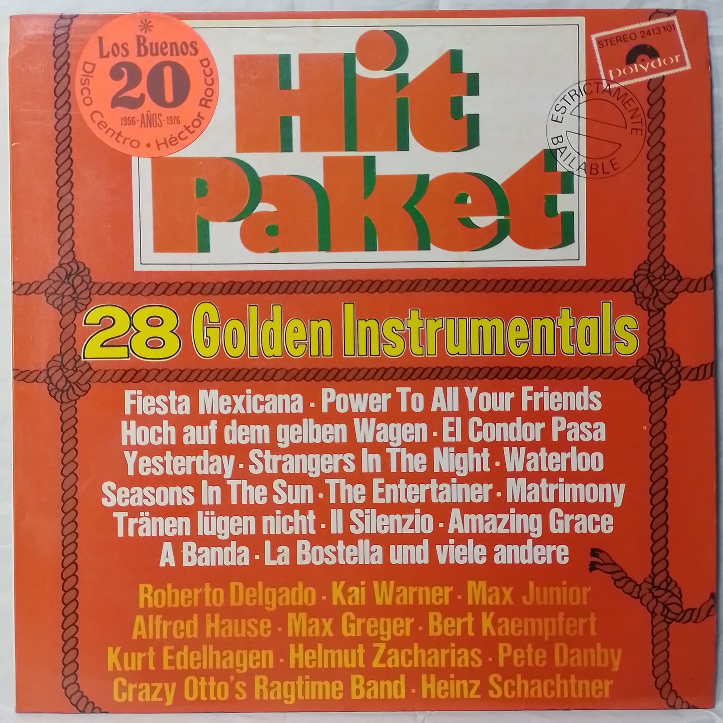 lp Hit Paket 28 Golden Instrumentals made peru 1975 instrumental