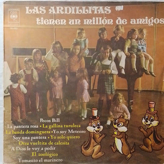 lp Las Ardillitas Tienen Un Millon De Amigos made argentina 1975 infantil