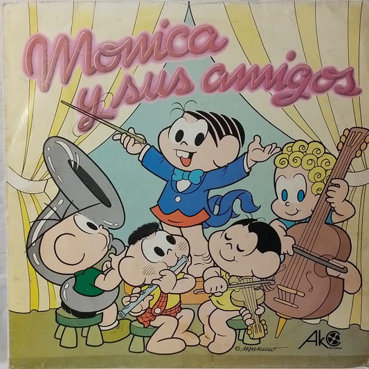 lp Monica Y Sus Amigos Mónica Y Sus Amigos made argentina 1985 infantil