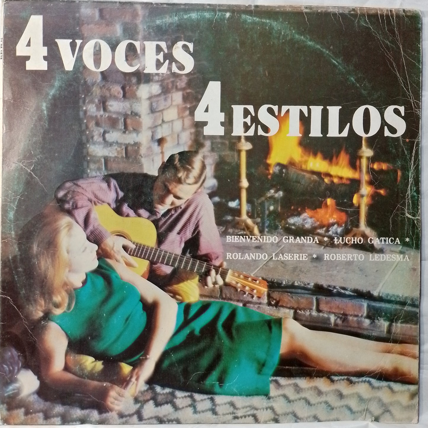 lp 4 voces 4 estilos bienvenido granda lucho gatica rolando la serie varios made peru 1988 balada latin