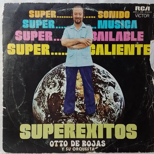 lp Otto De Rojas Y Su Orquesta Super éxitos Bailables made peru 1976 latin