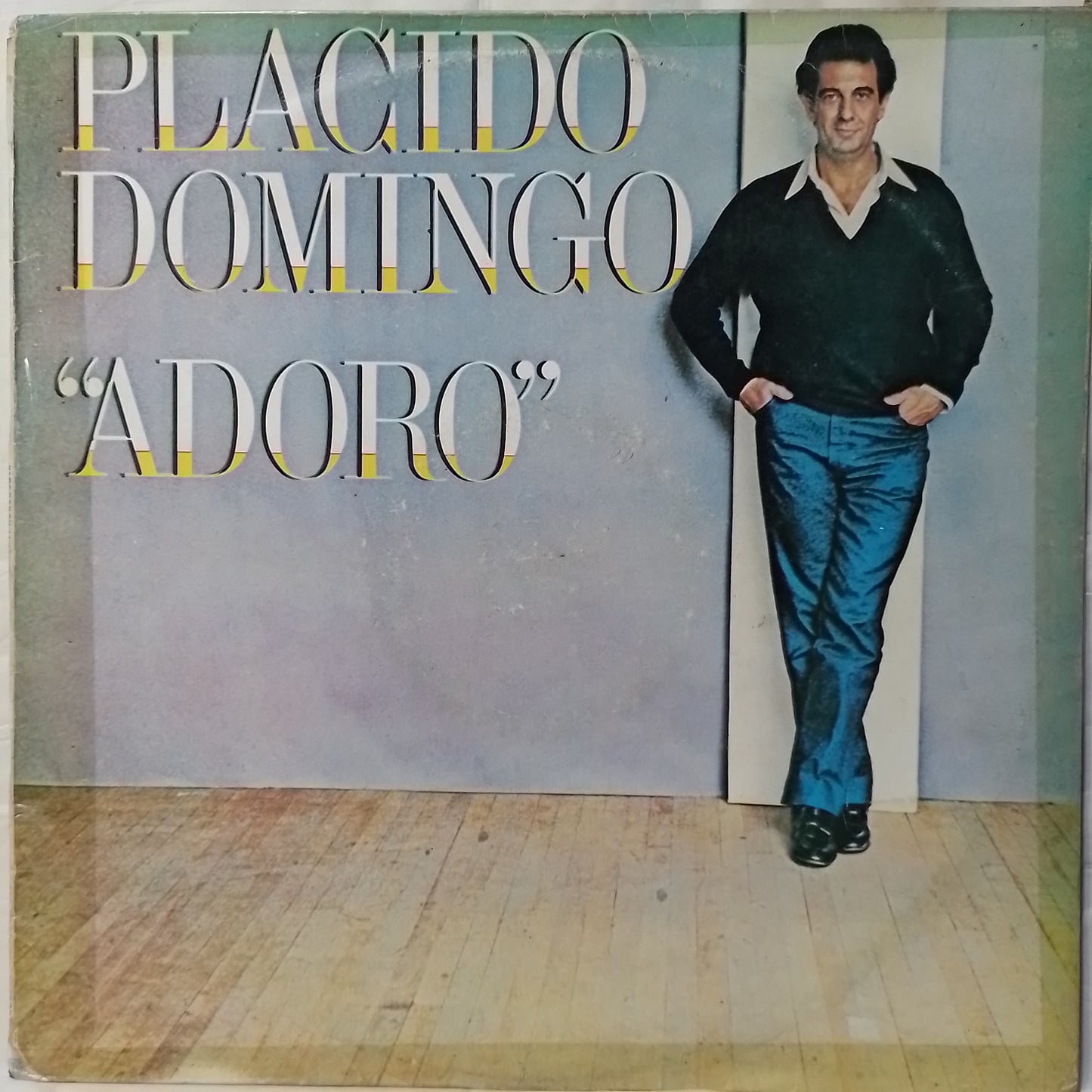 lp Placido Domingo Adoro made peru 1984 latin opera