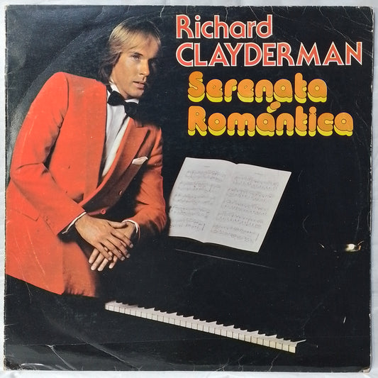 lp Richard Clayderman Serenata Romántica made peru 1983 instrumental