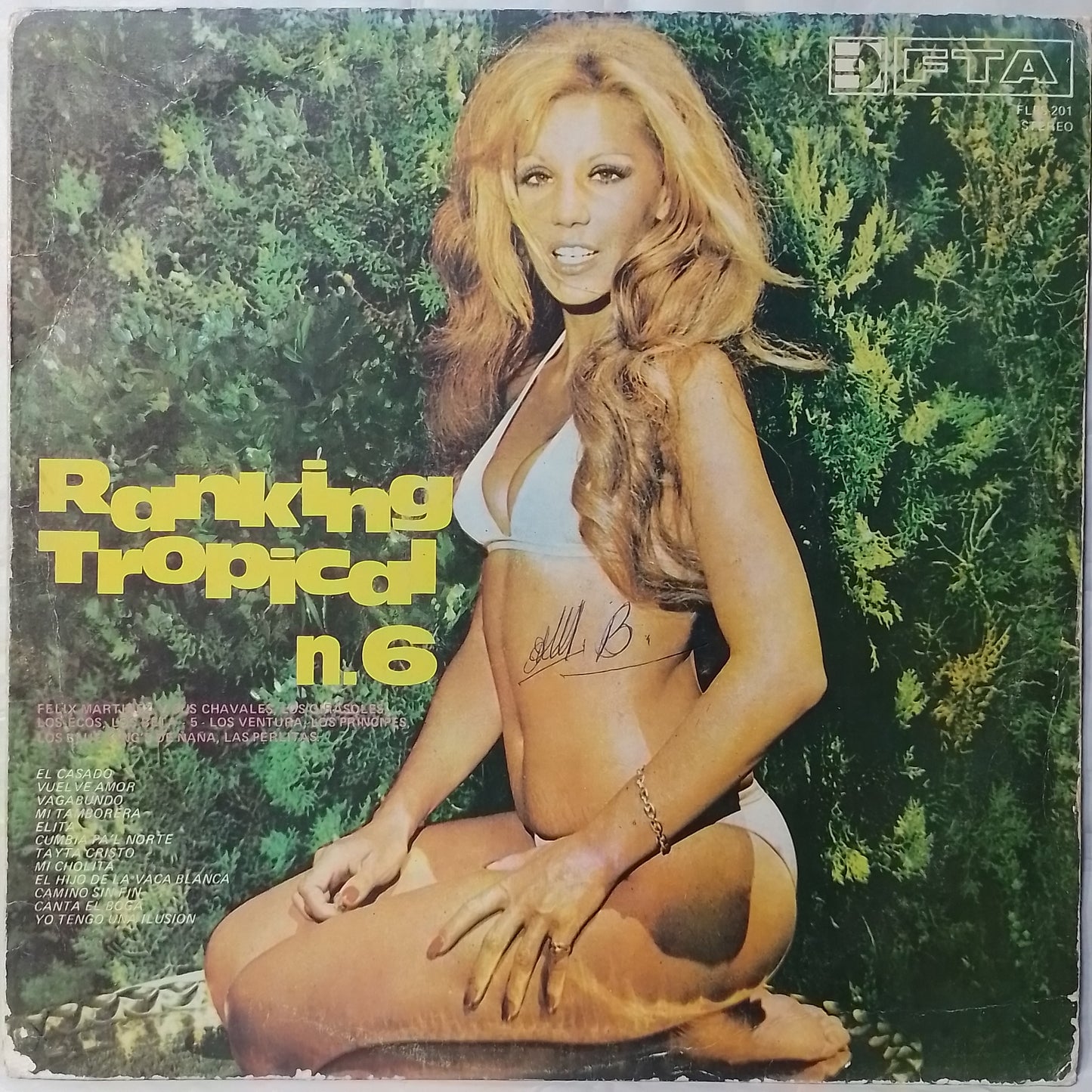 lp Ranking Tropical No 6 Los Girasoles Los Ecos Los Beta 5 Los Blue King's De Ñaña varios made peru 1976 tropical cumbia