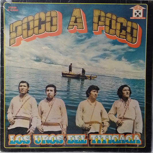 lp Los Uros Del Titicaca Poco A Poco made peru 1981 andean folk