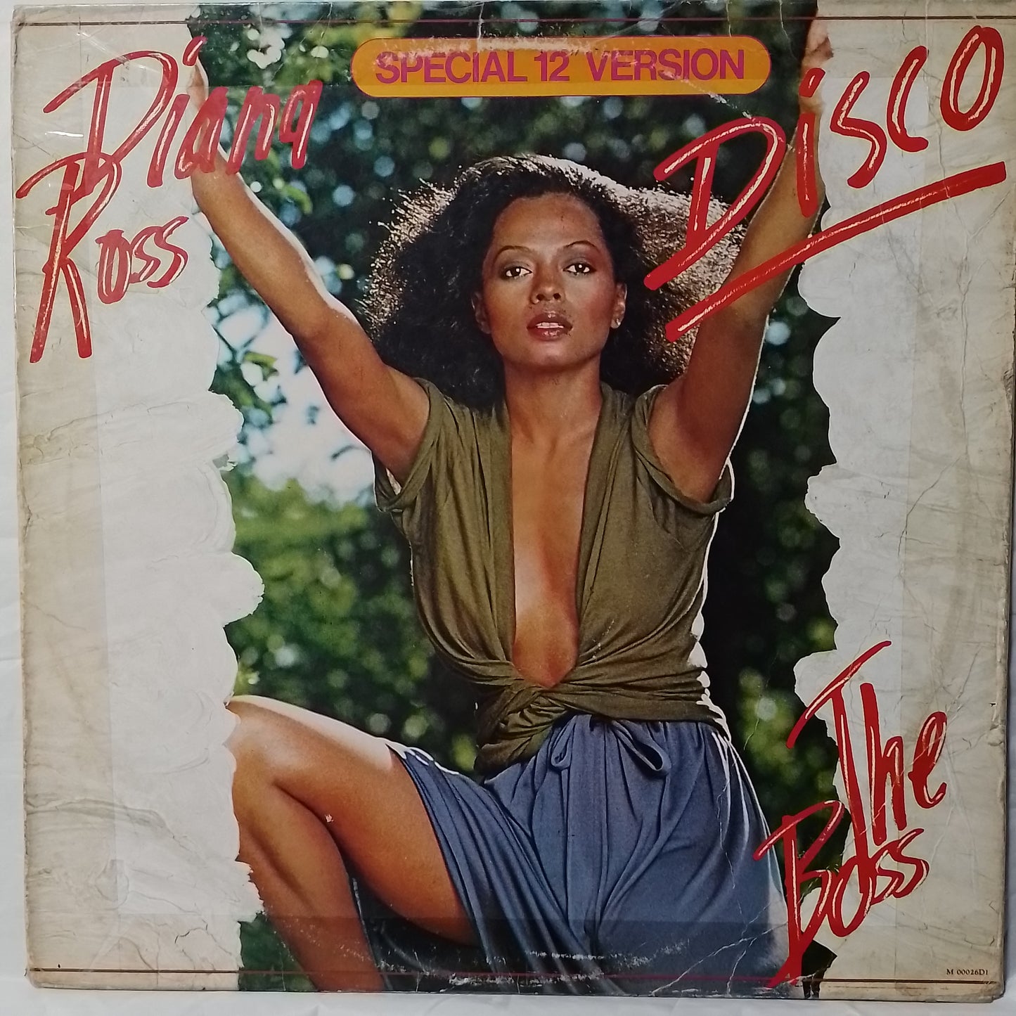 maxi single 12" Diana Ross The Boss made peru 1979 funk disco