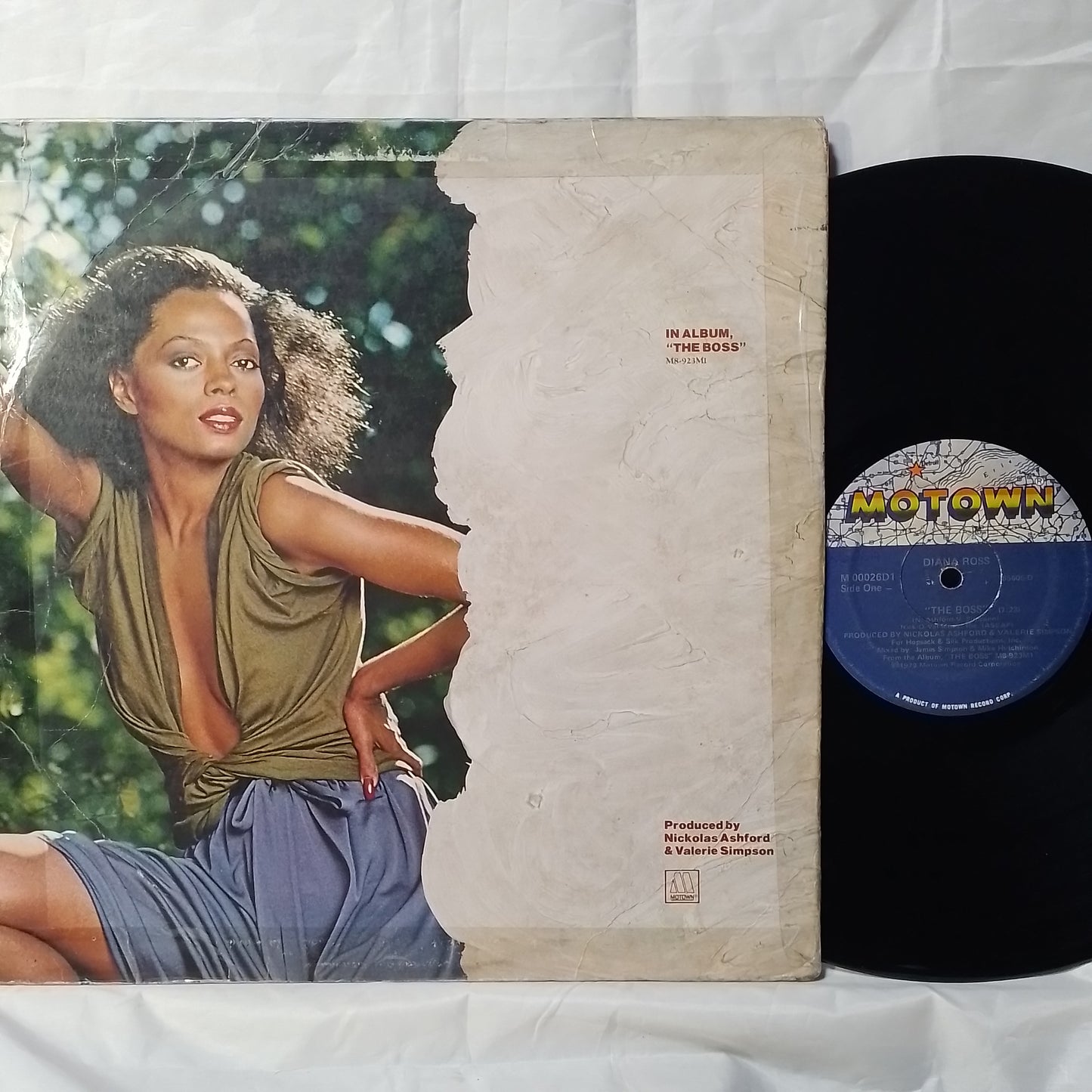 maxi single 12" Diana Ross The Boss made peru 1979 funk disco