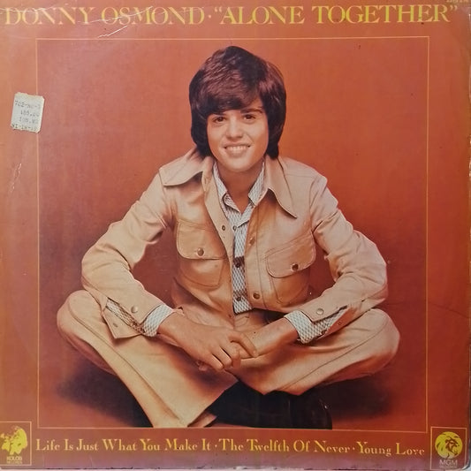 lp Donny Osmond Alone Together made peru 1973 pop