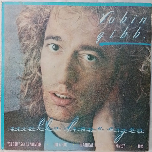 lp Robin Gibb Walls Have Eyes made peru 1986 pop