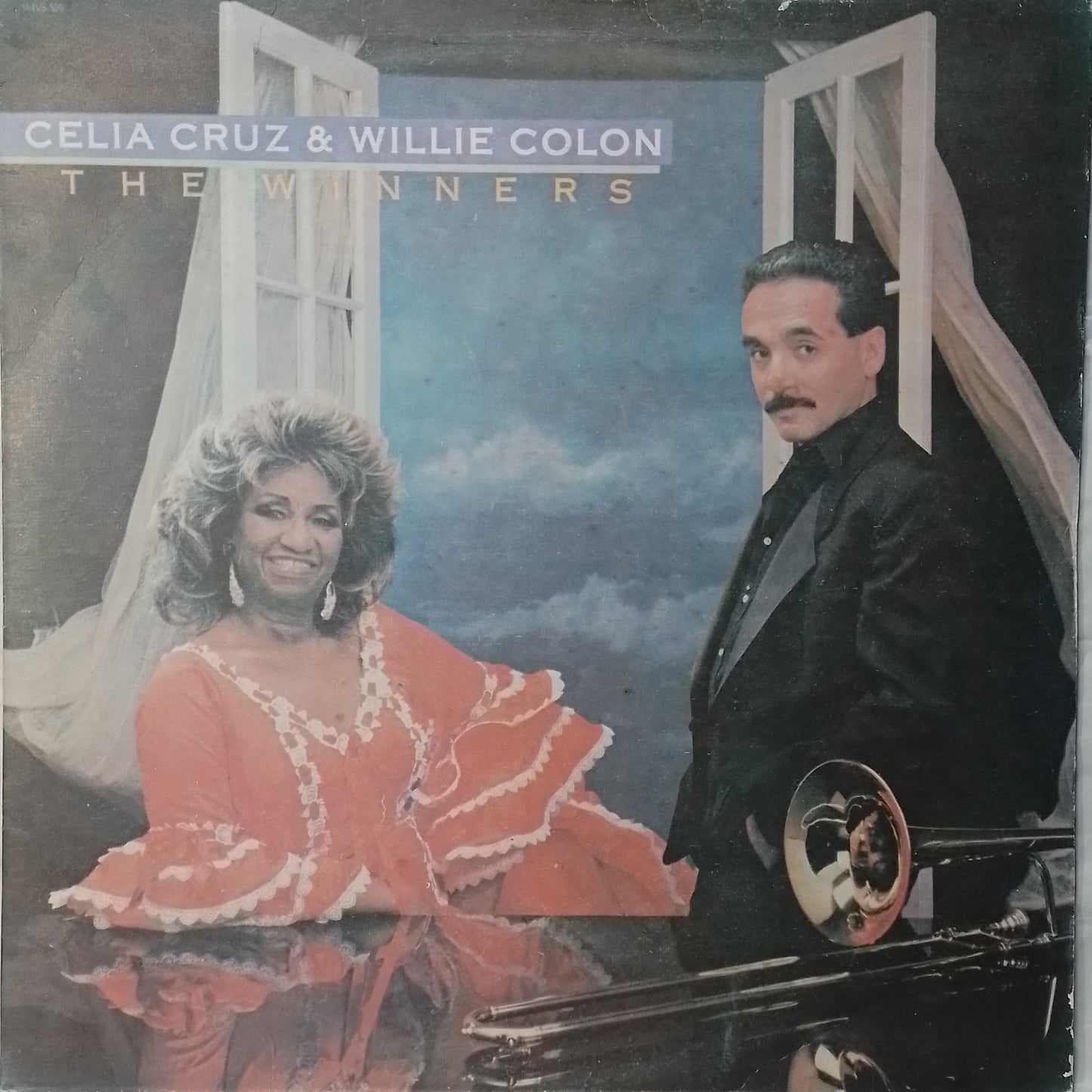 lp Celia Cruz & Willie Colon Los Triunfadores made peru 1987 salsa