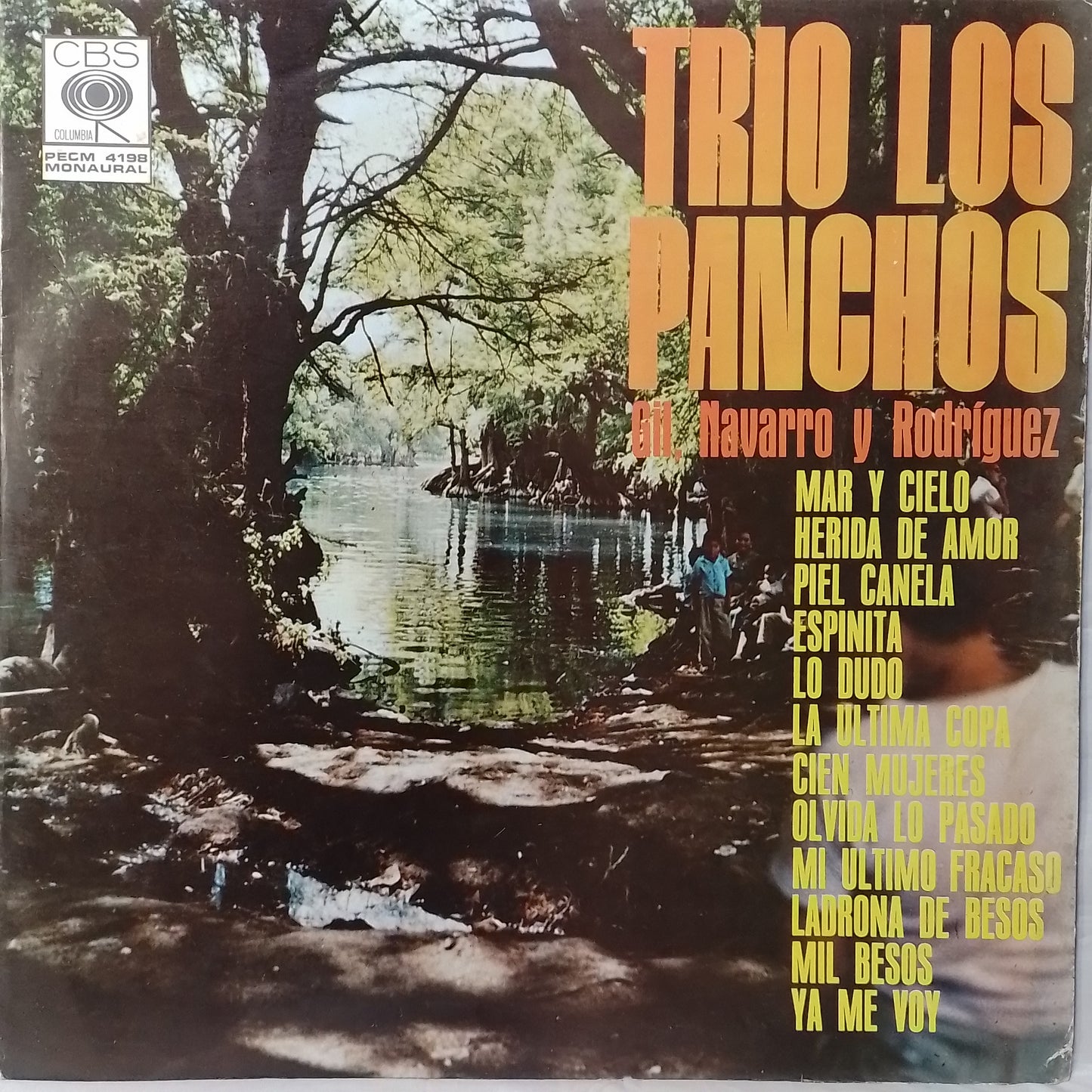 lp Trio Los Panchos gil navarro rodriguez made peru 1960 bolero latin