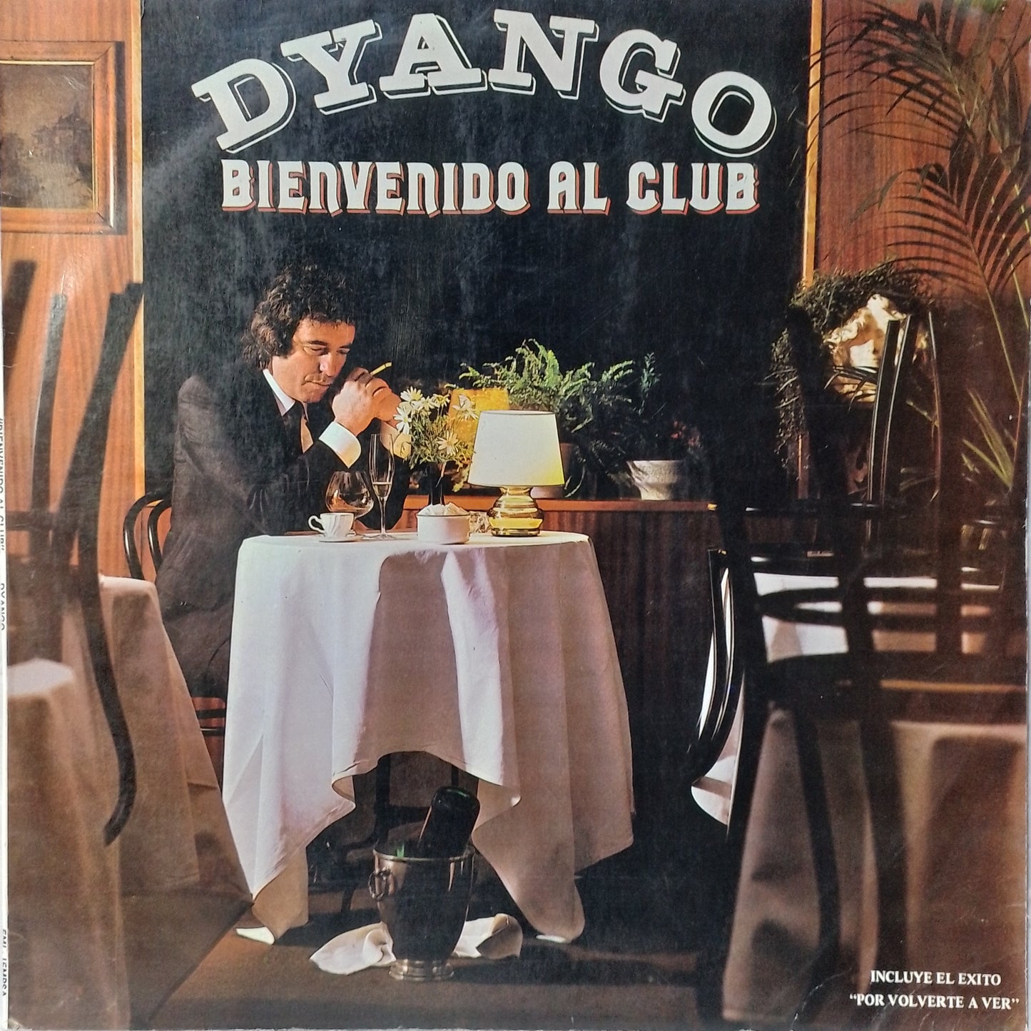 lp Dyango Bienvenido Al Club made peru 1983 con insert balada español