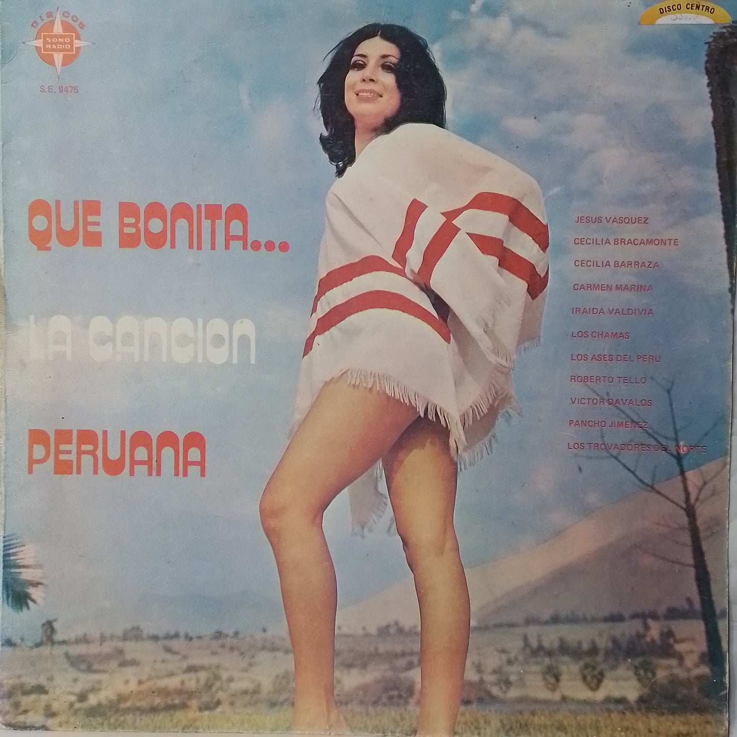 lp Que Bonita La Canción Peruana jesus vasquez los chamas roberto tello varios made peru 1974 criollo folk