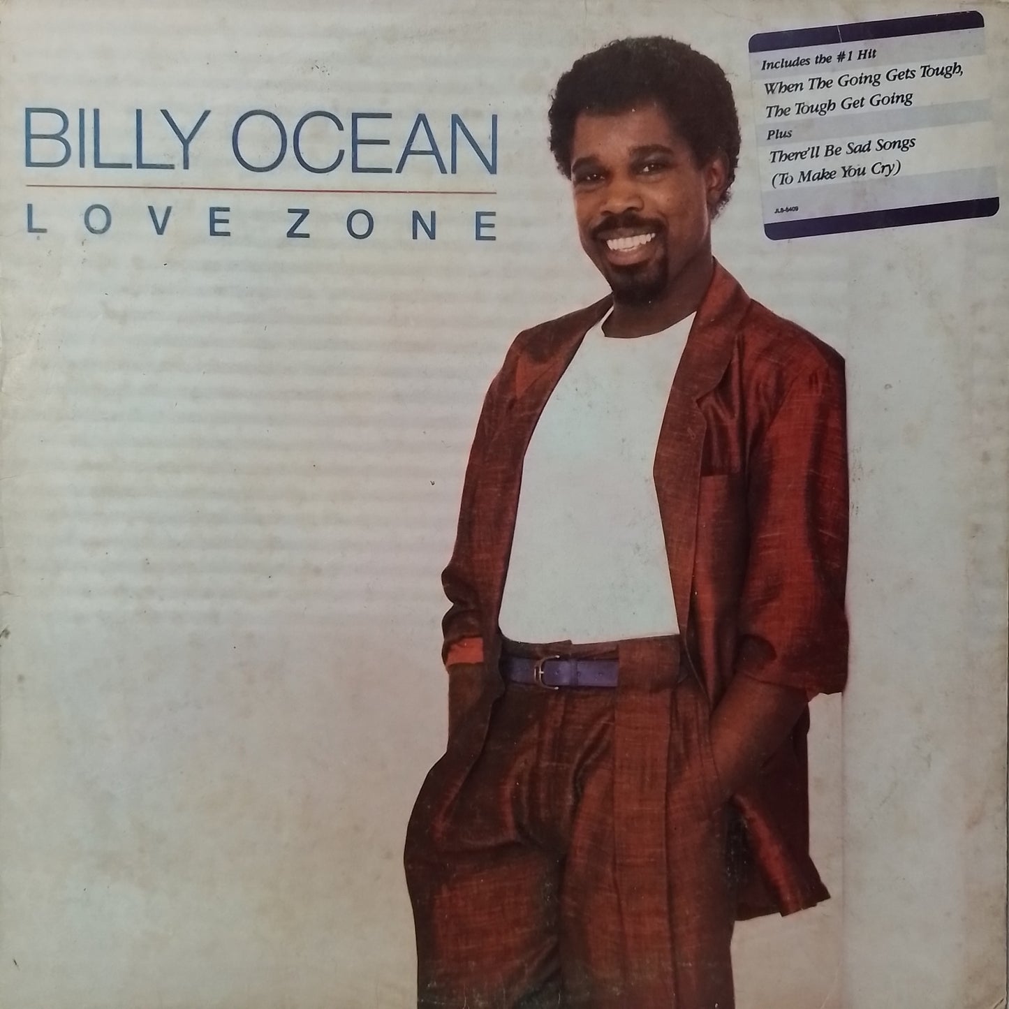 lp Billy Ocean Love Zone made peru 1986 electronic pop