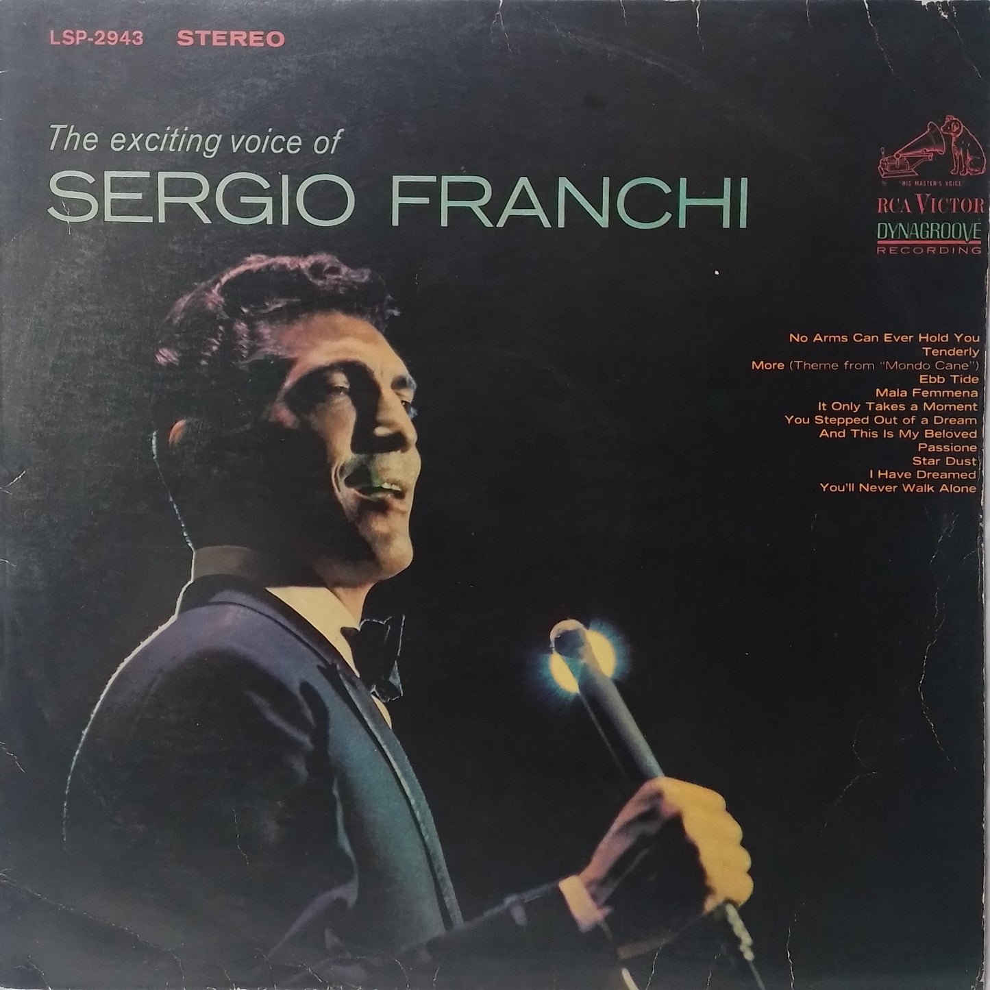 lp sergio franchi la voz exitante de made peru 1964 ballad