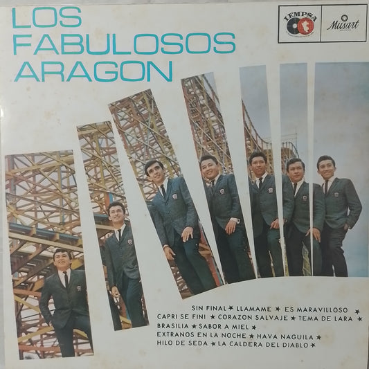 lp Los Aragón Los Fabulosos Aragon made peru 1966 jazz latin