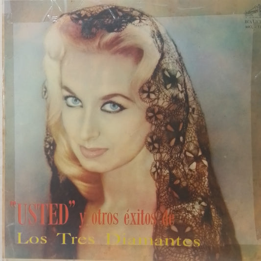 lp Los Tres Diamantes Usted Y Otros Exitos made peru 1958 bolero latin