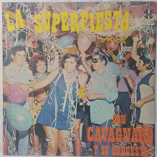 lp mario Cavagnaro la Super Fiesta made peru 1981 criollo folk