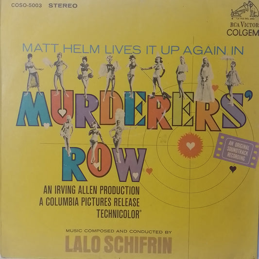 lp Lalo Schifrin Murderers Row made peru 1967 soundtrack